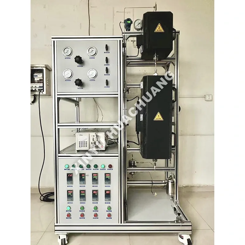 Vyhodnocovacia jednotka PLC s fluidným lôžkom
